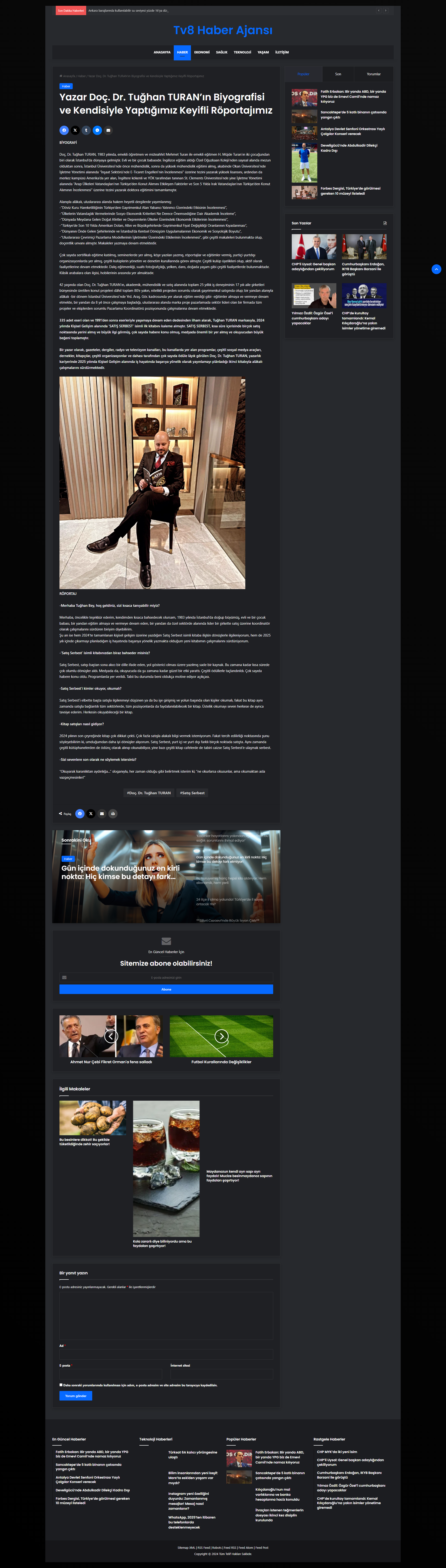 www.tv8haberajansi.com.tr